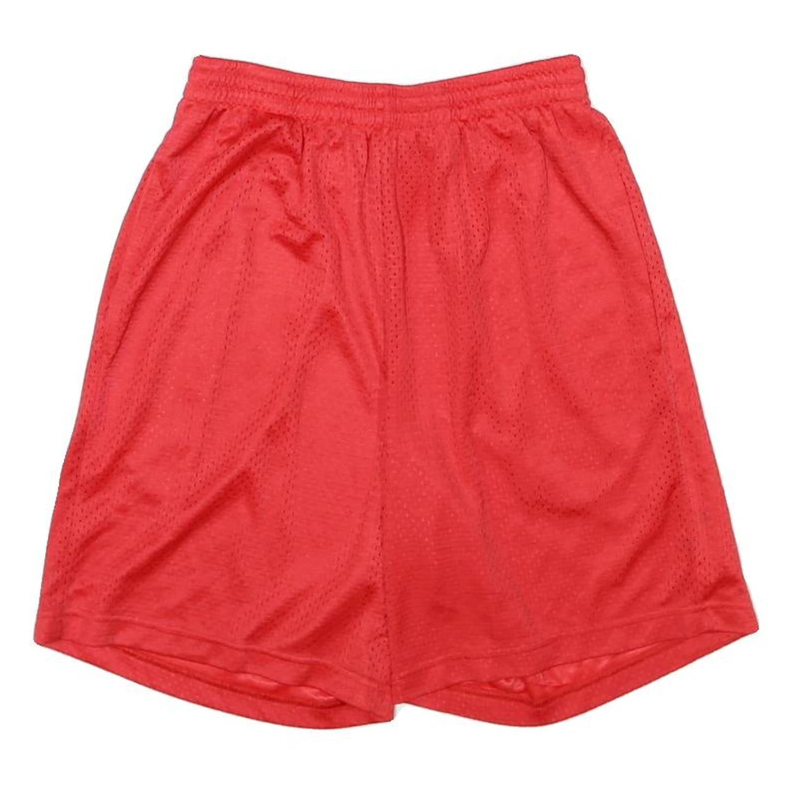 STARTER Mens Shorts Red Casual Sports S W24 Breathable Polyester