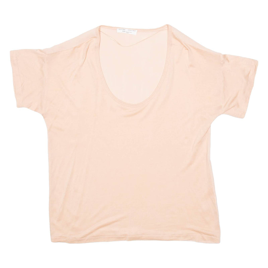 ZARA Womens Top Pink S