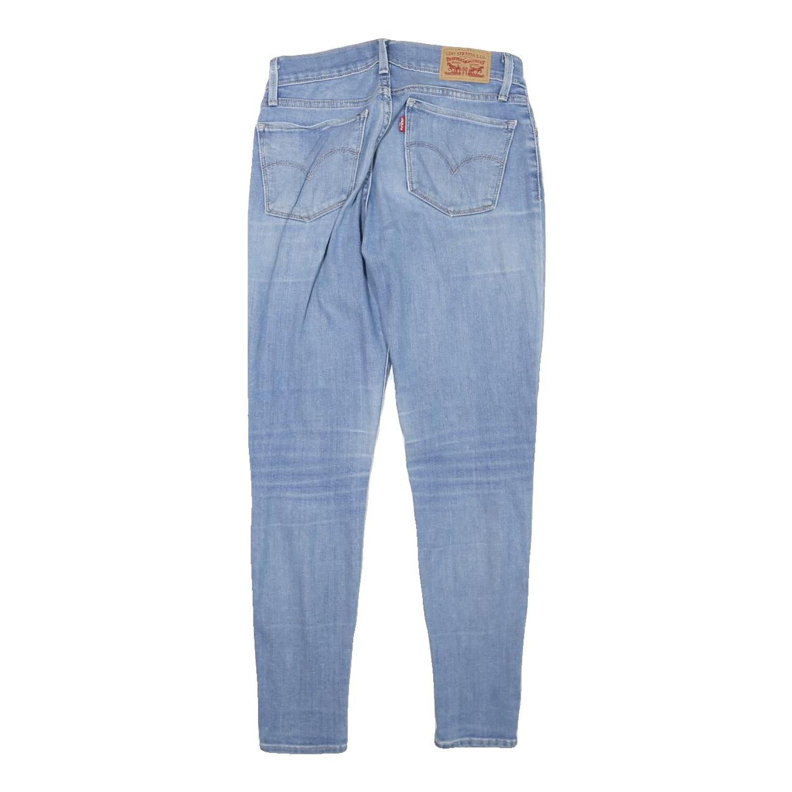 LEVI'S 710 Womens Jeans Blue Slim Skinny Denim Medium W26 L26 Stretch