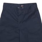DICKIES Boys Shorts Navy Blue Cotton Blend Casual 12Y W26 Durable Workwear