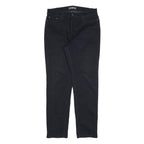 LEVI'S Womens Jeans Black Slim Tapered Denim W33 L32 Cotton Blend Zip