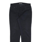 LEVI'S Womens Jeans Black Slim Tapered Denim W33 L32 Cotton Blend Zip