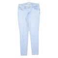 LEVI'S 711 Womens Jeans Blue Slim Skinny Denim Light W31 L30 Stretch Cotton