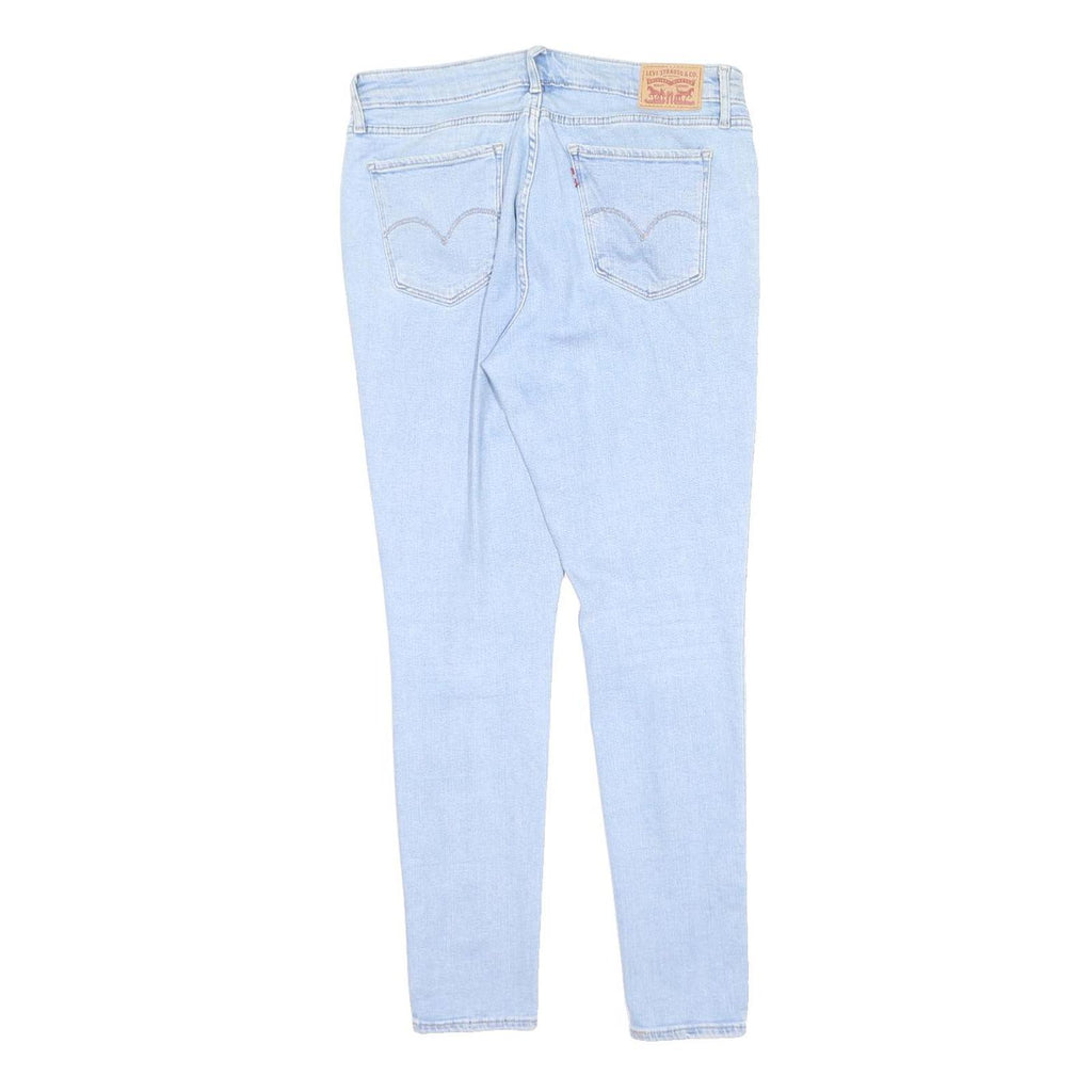 LEVI'S 711 Womens Jeans Blue Slim Skinny Denim Light W31 L30 Stretch Cotton