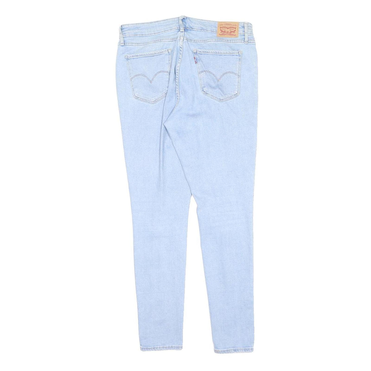 LEVI'S 711 Womens Jeans Blue Slim Skinny Denim Light W31 L30 Stretch Cotton