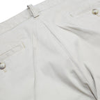 NAUTICA Mens Regular Fit Beige Cotton Blend Trousers W34 L32 Classic Zip Chinos