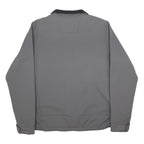 CARHARTT Mens Grey Workwear Jacket L Nylon Zip Collar Casual Durable Outerwear