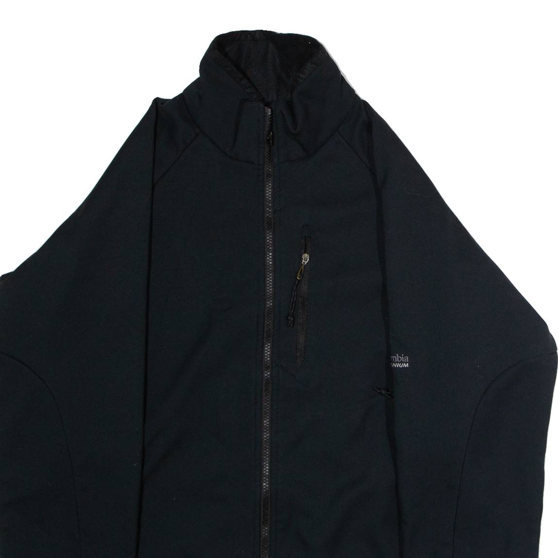COLUMBIA Womens Shell Jacket Black XL