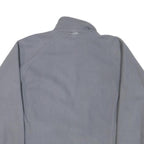 THE NORTH FACE Mens Grey Jacket L Polyester Blend Plain Zip Casual Outdoor