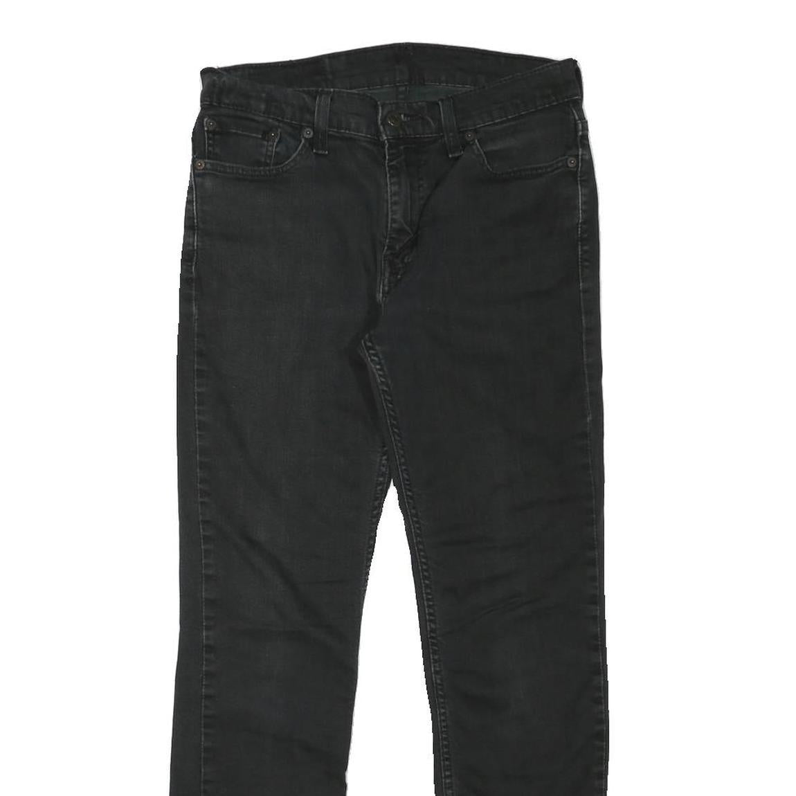 LEVI'S 511 Mens Regular Skinny Denim Dark W28 L27 Zip Cotton Blend Stylish