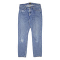 LEE Womens Slim Blue Denim Medium Wash Jeans W30 L28 Classic Zip Pockets