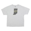 CHAMPION Mens Grey Cotton Blend Graphic T-Shirt XL Short Sleeve Crew Neck