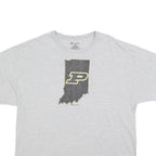 CHAMPION Mens Grey Cotton Blend Graphic T-Shirt XL Short Sleeve Crew Neck