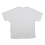 CHAMPION Mens Grey Cotton Blend Graphic T-Shirt XL Short Sleeve Crew Neck