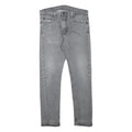 LEVI'S Mens Regular Fit Grey Denim Jeans Zip W31 L25 Classic Cotton Blend
