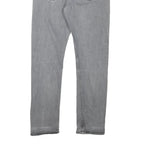 LEVI'S Mens Regular Fit Grey Denim Jeans Zip W31 L25 Classic Cotton Blend