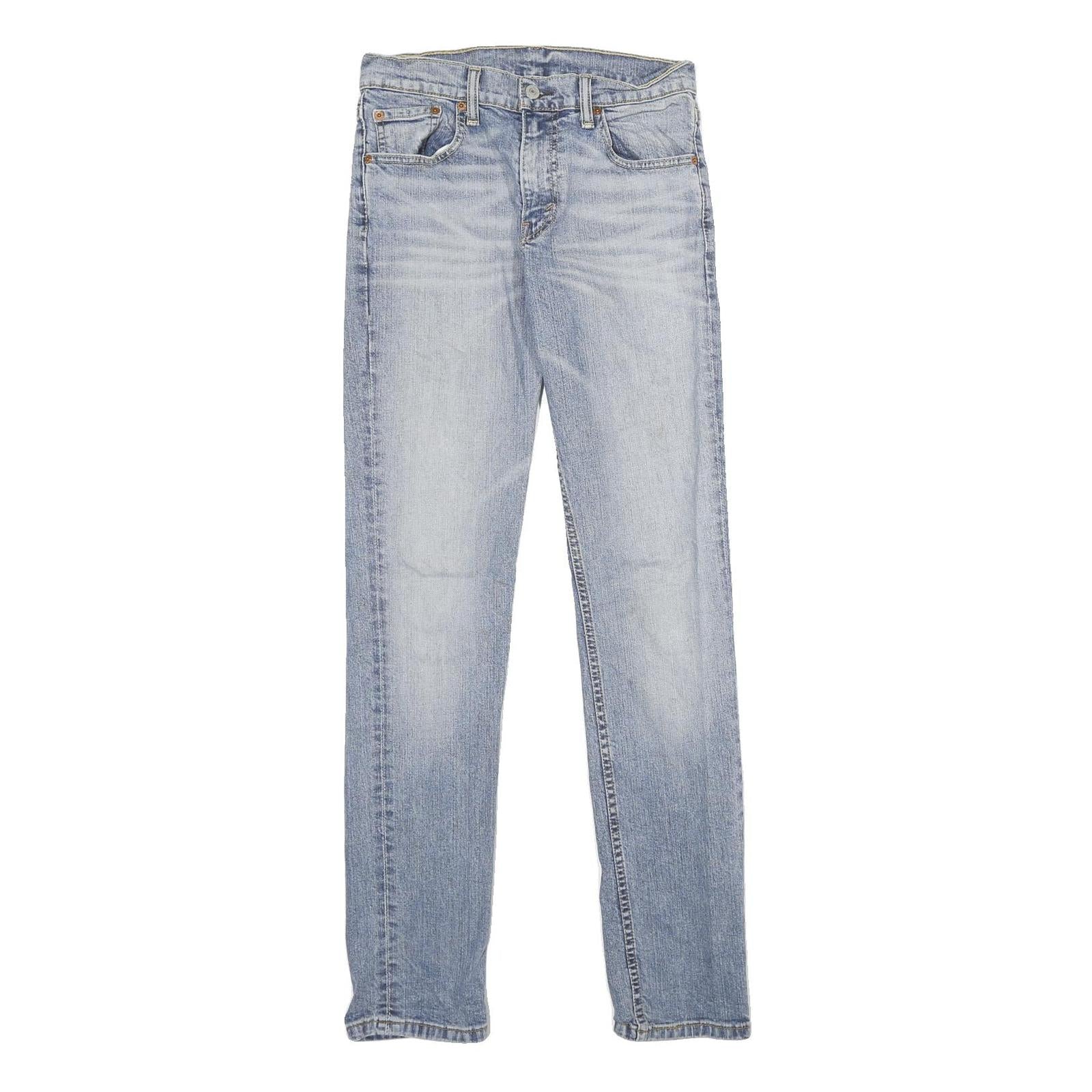 LEVI'S 511 Skinny Mens Jeans Blue Slim Denim Medium W29 L34 Stylish Zip