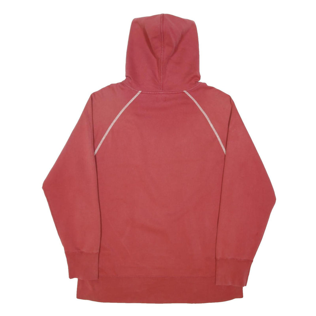 LEVI'S Mens Red Pullover Hoodie L Cotton Blend Casual Sweatshirt
