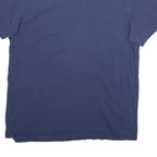 NIKE Mens Blue Graphic T-Shirt M Short Sleeve Crew Neck Casual Cotton