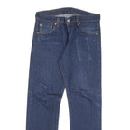 LEVI'S 501 Mens Jeans Blue Regular Straight Denim Medium W31 L29 Classic Button