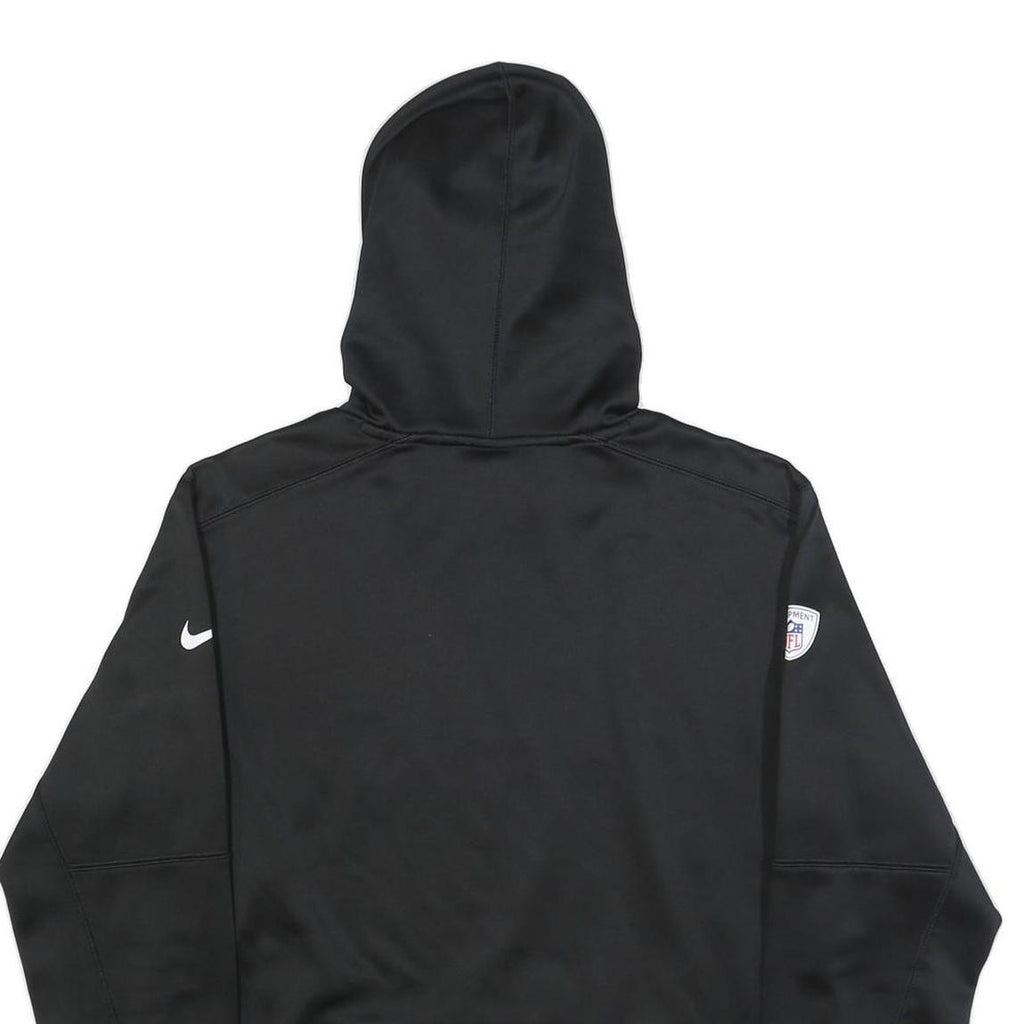 NIKE Mens Black Property Of Vikings Pullover Hoodie M NFL Team Sweatshirt