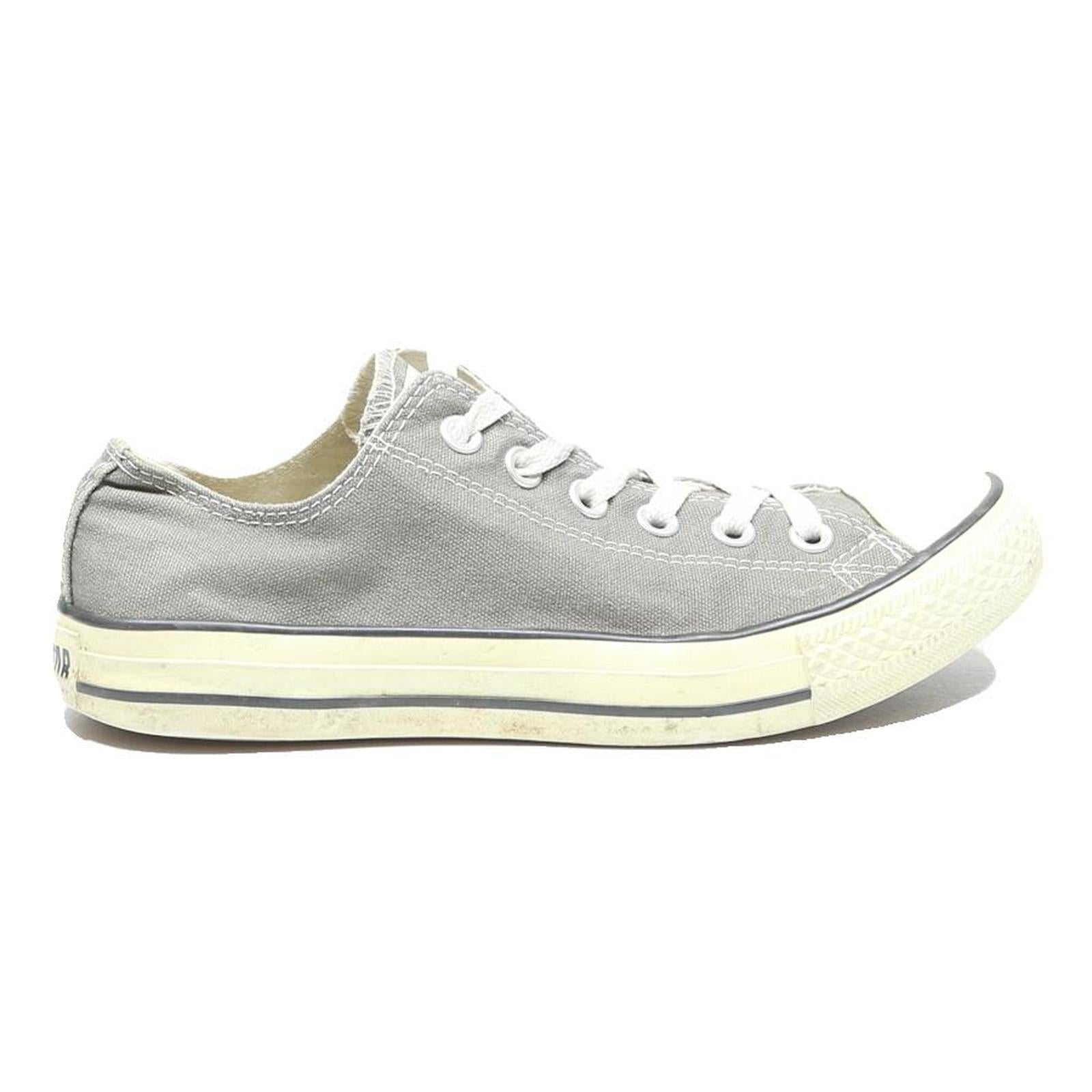 CONVERSE Chuck Taylor All Star Low Top Womens Trainers Grey Canvas UK 5.5 Casual