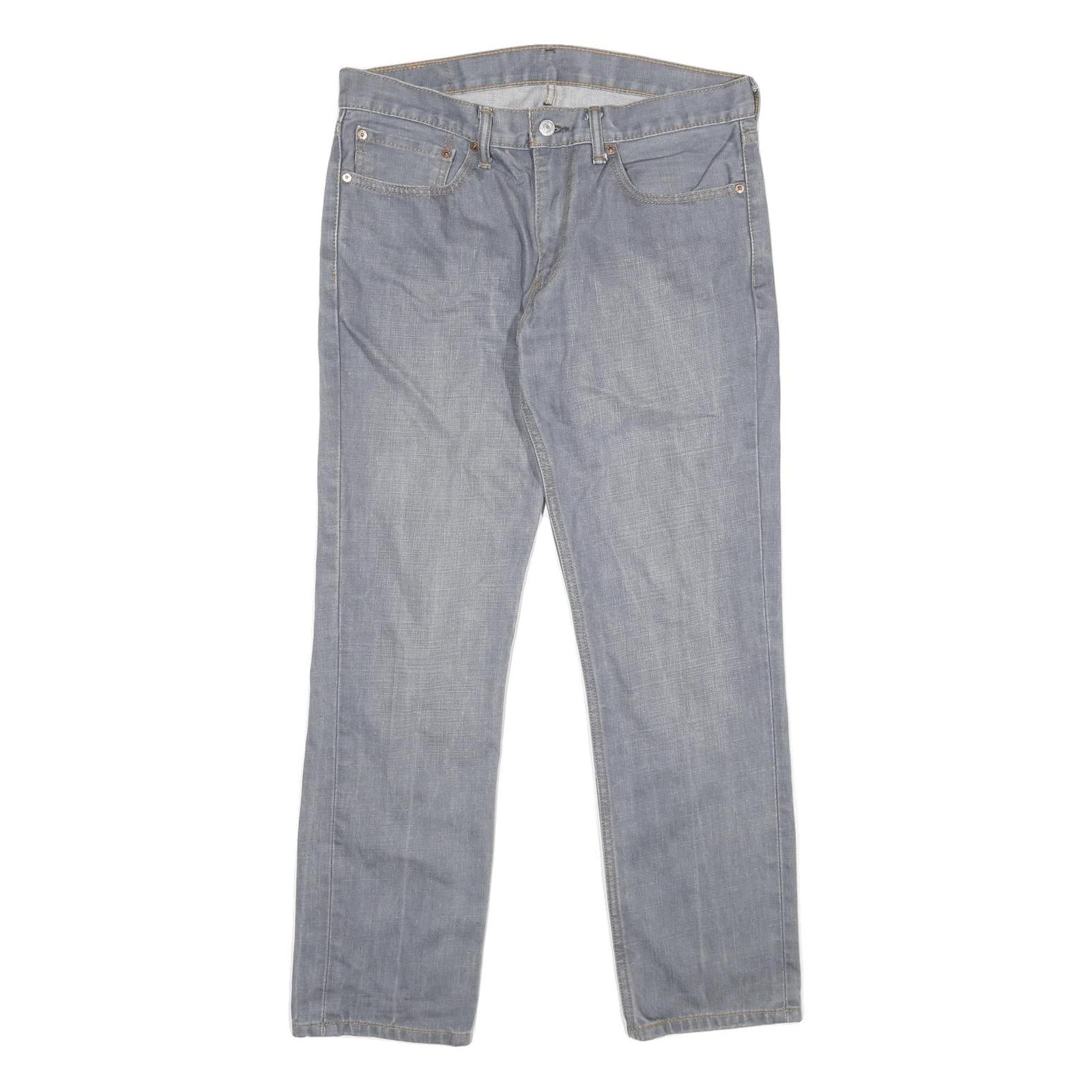 LEVI'S 511 Slim Mens Jeans Blue Slim Skinny Denim Light W34 L30 Zip