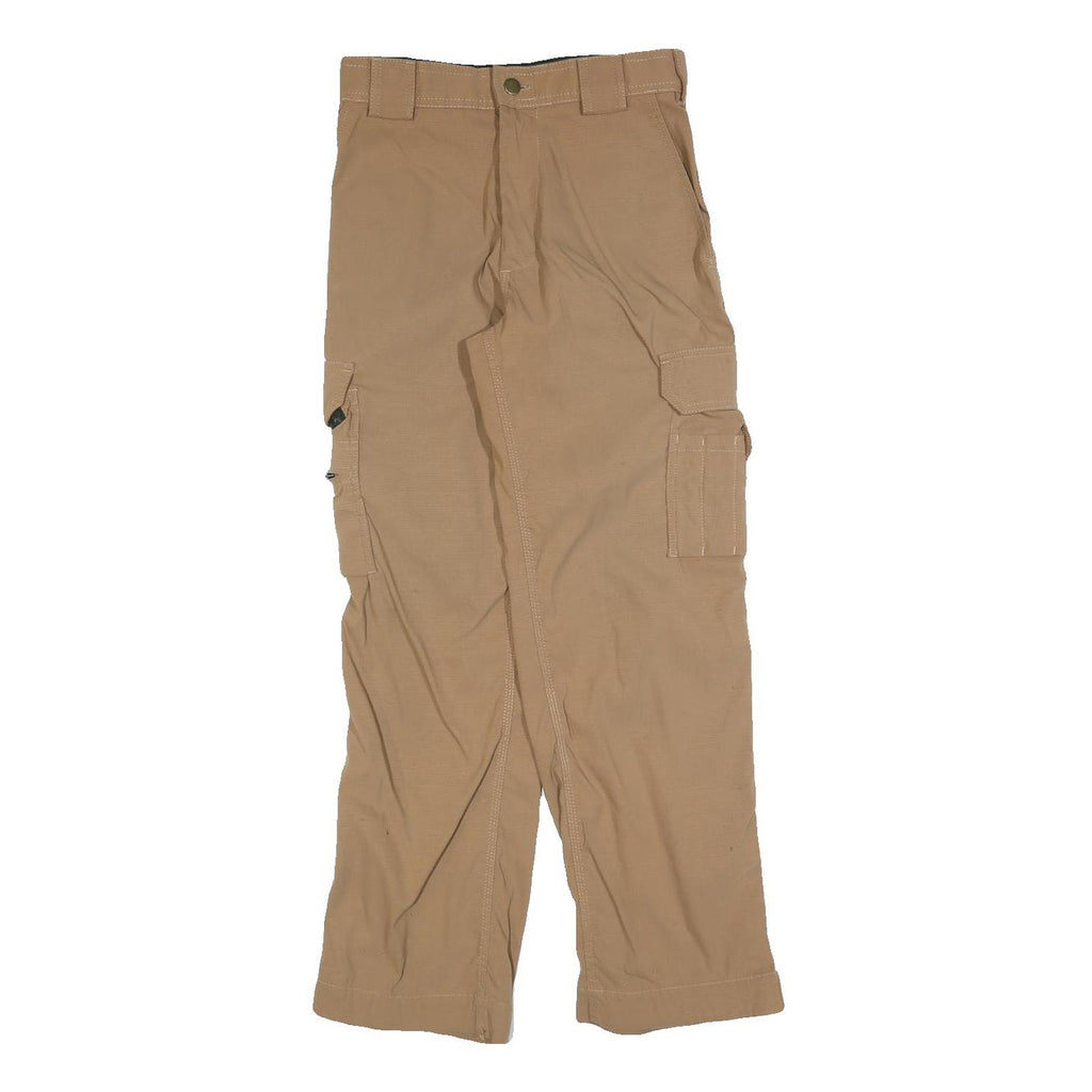 BELTUS Womens Polyester Blend Beige Regular Fit Cargo Trousers W27 L28 Utility