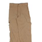 BELTUS Womens Polyester Blend Beige Regular Fit Cargo Trousers W27 L28 Utility