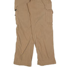 BELTUS Womens Polyester Blend Beige Regular Fit Cargo Trousers W27 L28 Utility
