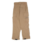 BELTUS Womens Polyester Blend Beige Regular Fit Cargo Trousers W27 L28 Utility