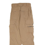 BELTUS Womens Polyester Blend Beige Regular Fit Cargo Trousers W27 L28 Utility