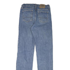 WRANGLER Mens Blue Regular Fit Straight Denim Jeans W31 L34 Classic Casual Zip