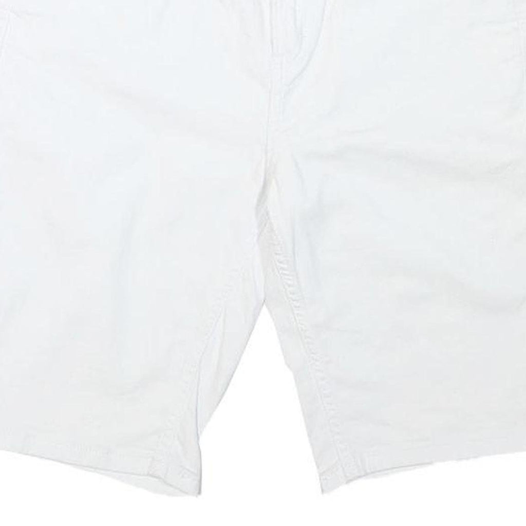 CALVIN KLEIN JEANS Womens Shorts White Casual Regular M W28 Cotton Blend