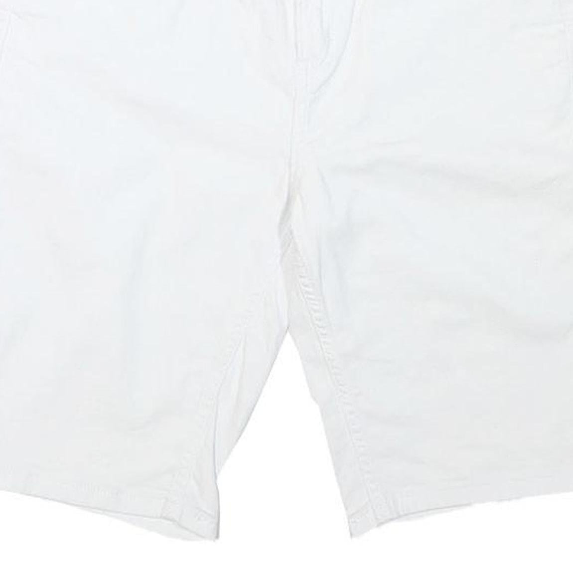 CALVIN KLEIN JEANS Womens Shorts White Casual Regular M W28 Cotton Blend