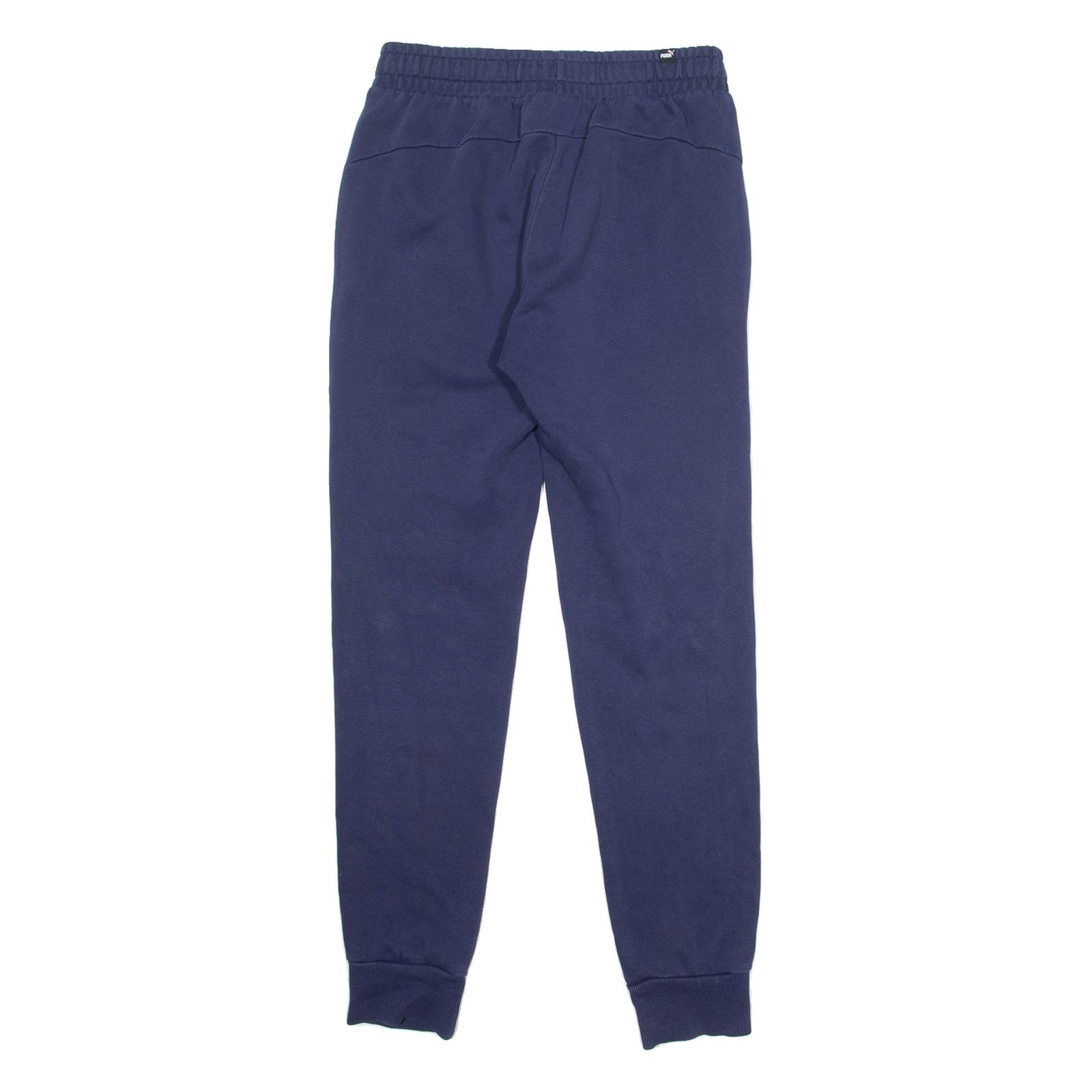 PUMA Mens Joggers Blue Tapered S W28 L29