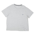 CHAPS Mens Grey 2XL T-Shirt Short Sleeve Crew Neck Pocket Logo Casual