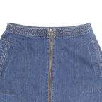 COOPERATIVE Womens Mini Skirt Blue Short Denim M