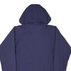 BERGHAUS Womens Blue Outdoor Jacket UK 10 Polyester Blend Hooded Zip Casual