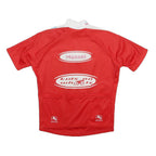 GIORDANA Signed Boys Red White Kids On Wheels Cycling T-Shirt 12Y Short Sleeve