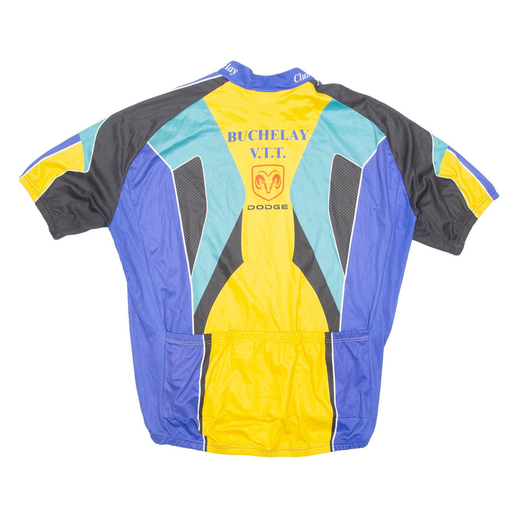 BICYCLE LINE Cycling Mens Jersey Blue 1/2 Zip 3XL