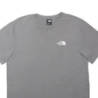 THE NORTH FACE Mens Grey Graphic T-Shirt L Short Sleeve Crew Neck Outdoor Casual