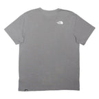 THE NORTH FACE Mens Grey Graphic T-Shirt L Short Sleeve Crew Neck Outdoor Casual