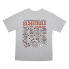 CHASE AUTHENTICS Mens Grey Dale Earnhardt Jr Racing T-Shirt L Short Sleeve Crew