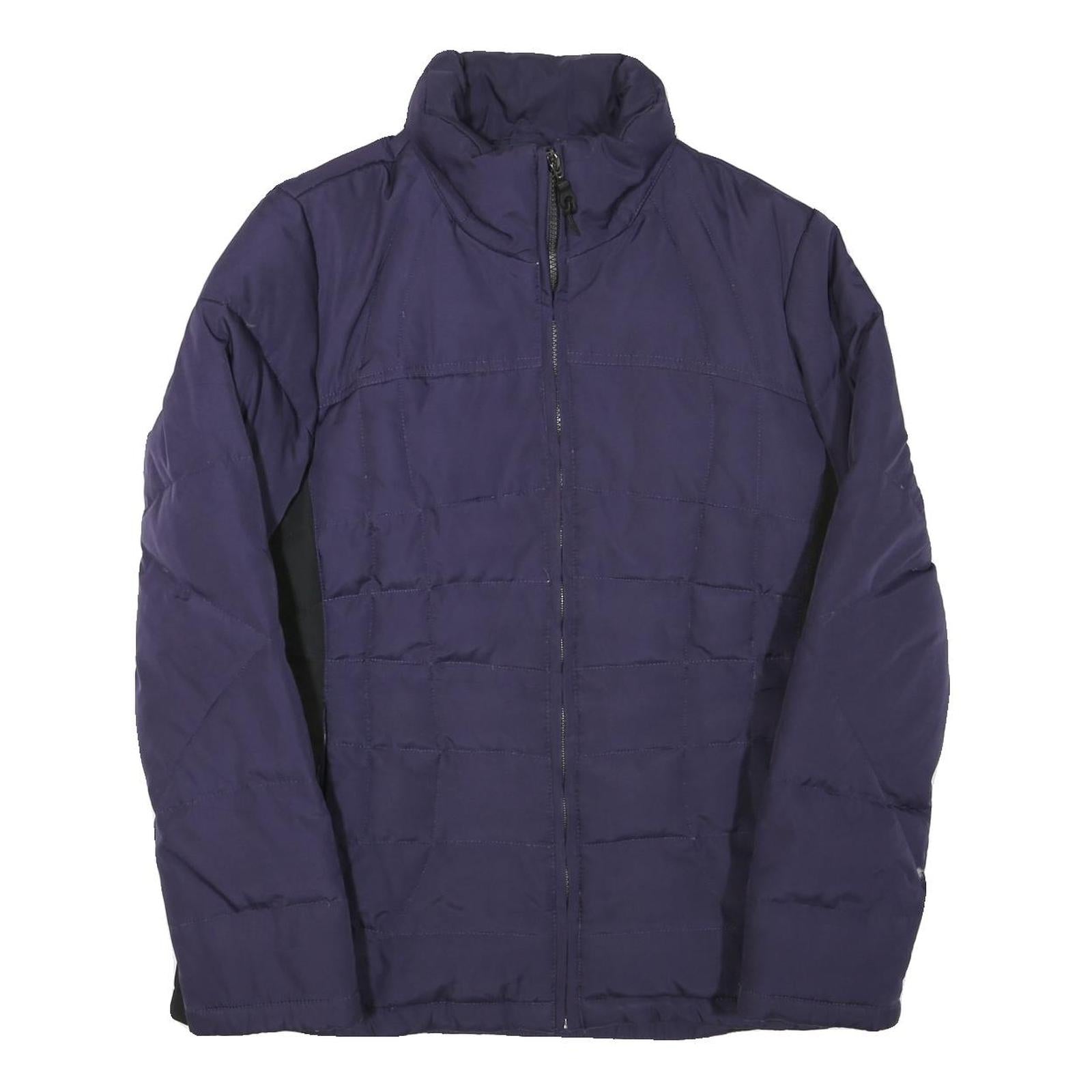 CALVIN KLEIN Mens Blue Zip Jacket XS Polyester Blend Plain Lightweight Casual