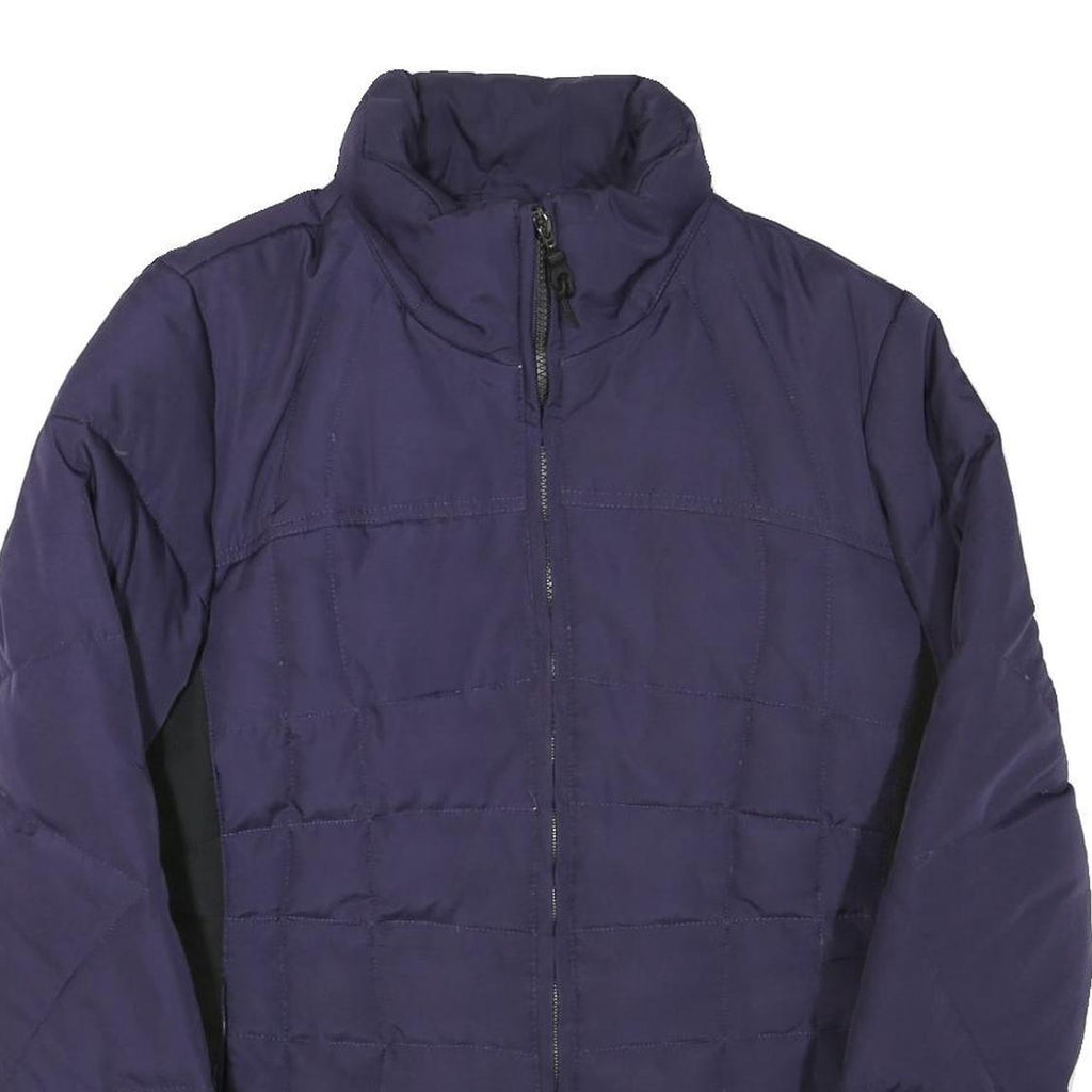 CALVIN KLEIN Mens Blue Zip Jacket XS Polyester Blend Plain Lightweight Casual