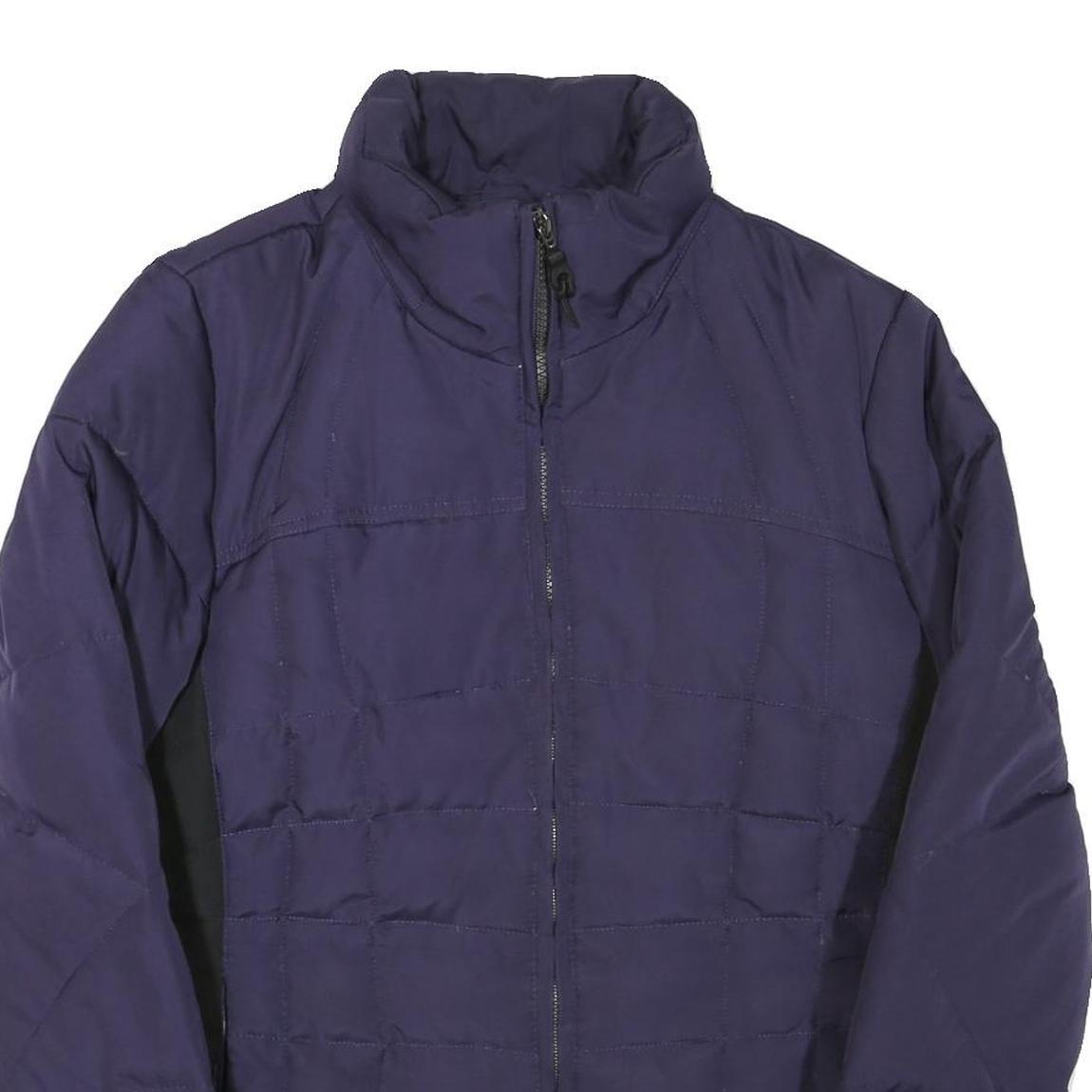CALVIN KLEIN Mens Blue Zip Jacket XS Polyester Blend Plain Lightweight Casual