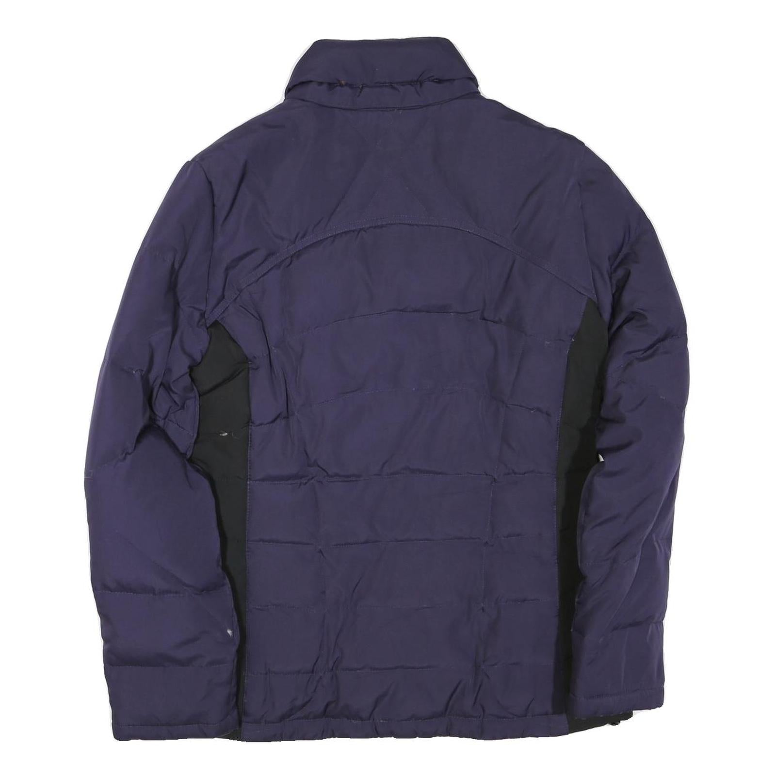 CALVIN KLEIN Mens Blue Zip Jacket XS Polyester Blend Plain Lightweight Casual