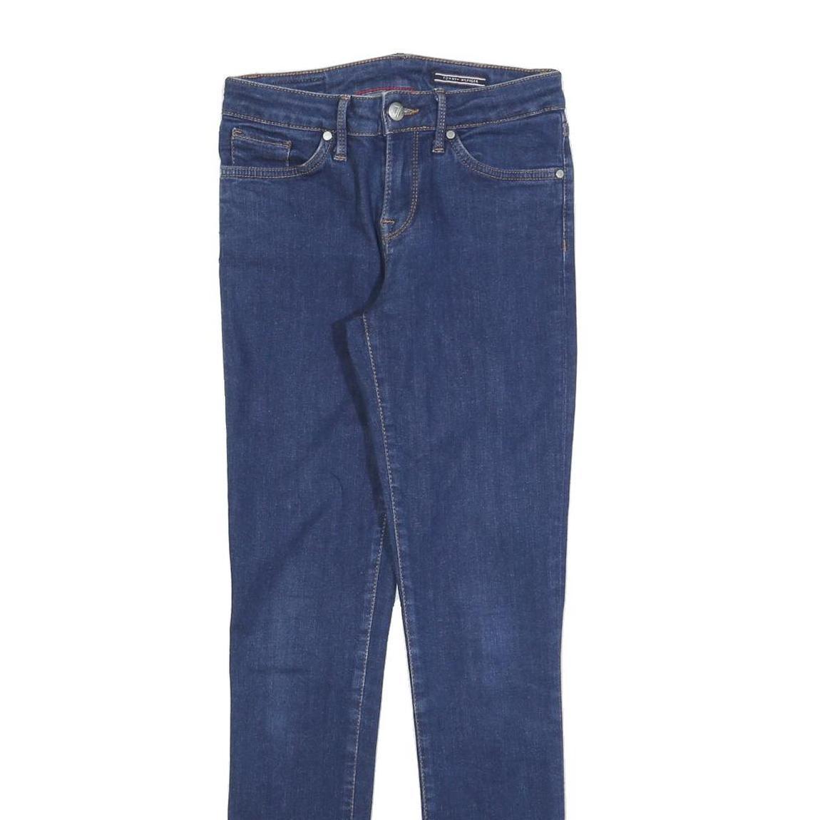 TOMMY HILFIGER Womens Jeans Blue Slim Skinny Denim Medium W26 L30 Stretch