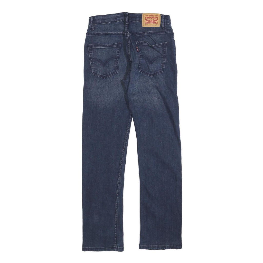 LEVI'S 514 Classic Boys Jeans Blue Classic Straight Denim Medium W27 L29